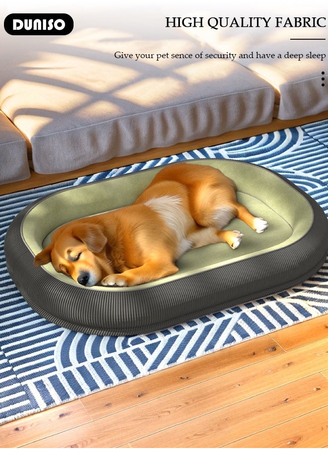 Dog Bed, Non-Slip Pet Sofa Lounger Puppy Couch Removable Machine Washable Cover Cushion Big Cat Kennel Cot, Medium Large Adult Dogs Kitten Sleeping Mattress - pzsku/Z1092100EE05B1FA4F282Z/45/_/1739780765/6ea3d723-f5e5-4dcf-a69b-ec9ed8fe3c62