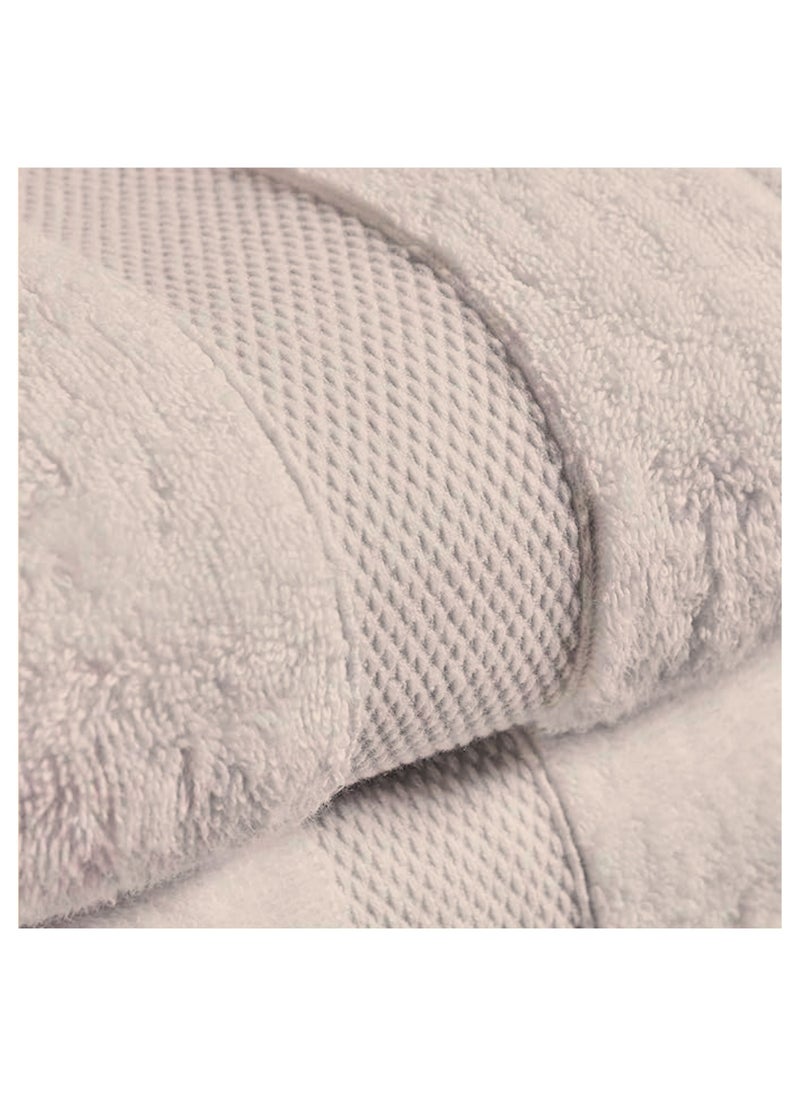 Aten Homeware ATEN Homeware Supreme Egyptian Cotton Bath Towel Set – 4 Piece Set with 2 Large Bath Towels & 2 Hand Towels, Ultra Soft, Highly Absorbent, OEKO-TEX Certified, Made in Egypt - (Colour: Café) - 4 PIECES  - Image 3