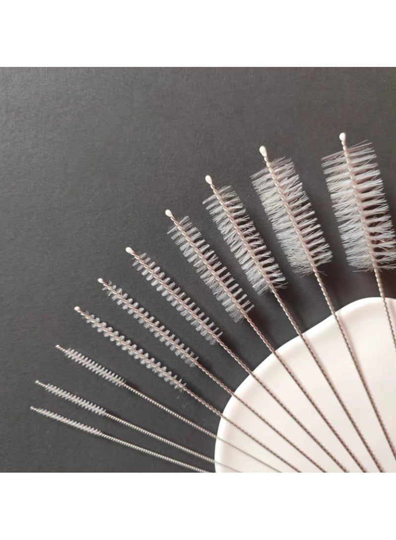 10pcs Nylon Bottle Straw Household Cleaning Brush Set Kitchen Cleaner Brushes Bristle Kit Pipe Tube Bottle Straw Washing Kettle  - Image 3