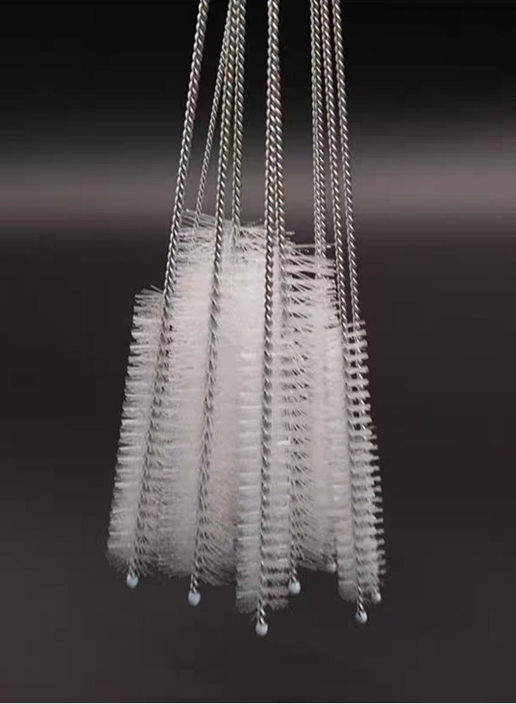 10pcs Nylon Bottle Straw Household Cleaning Brush Set Kitchen Cleaner Brushes Bristle Kit Pipe Tube Bottle Straw Washing Kettle  - Image 4