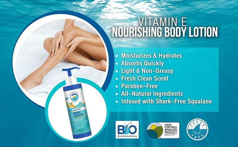 STREAM 2 SEA Natural Scented Body Lotion For Men and Women, Non Toxic Body Lotion for Dry Skin, Mens Body Moisturizing Lotion for Sensitive Skin, All Natural Lotion Body Moisturizer - Image 2