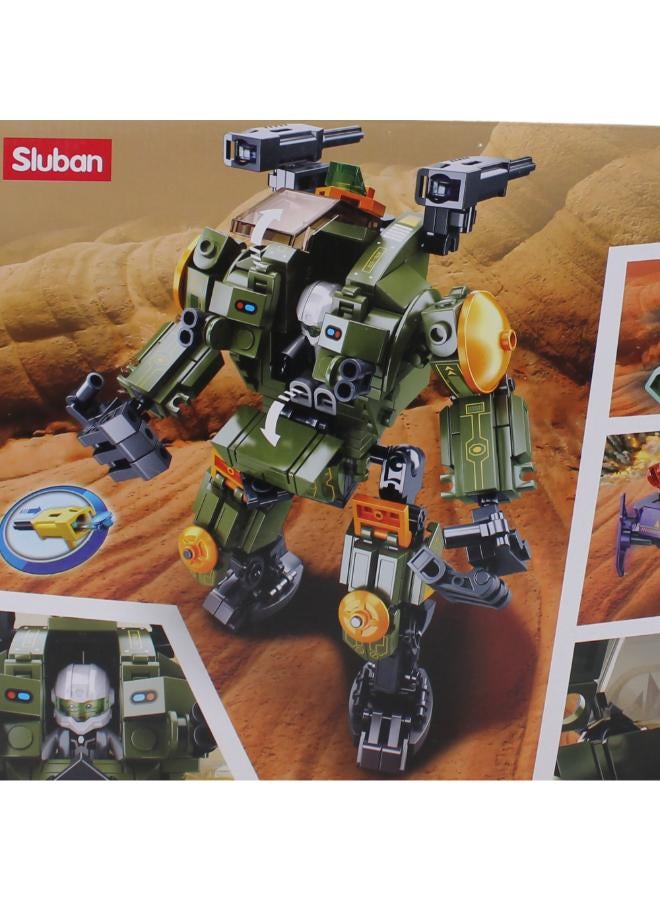 Sluban Atomic Uprising Storm Dire Wolf Assult Robot Building Blocks Set - 353 Pcs - Image 3