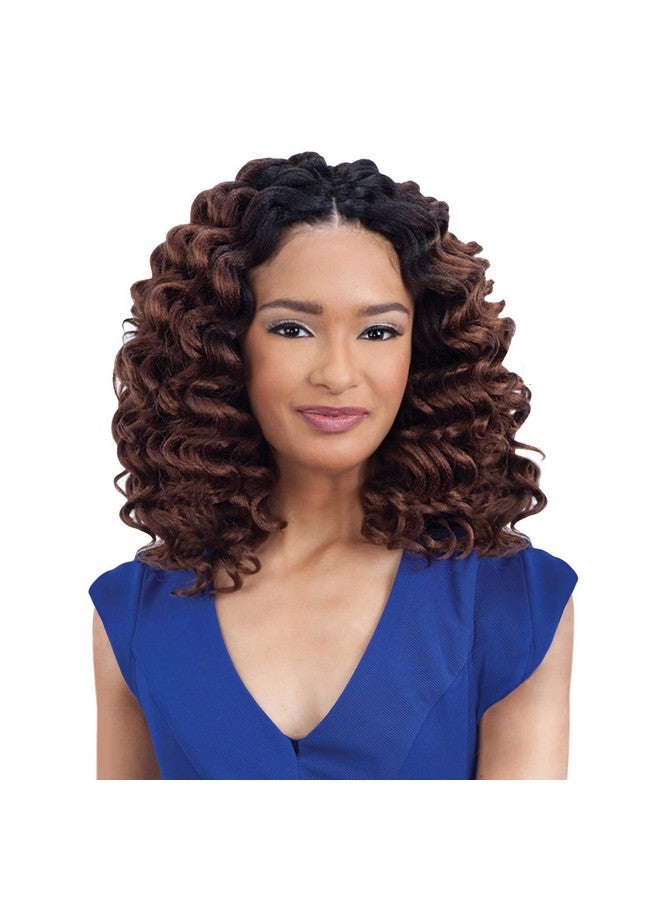 FreeTress Braids Remedy Curl (1B Off Black) Freetress 2X Wand Curl Crochet Braid Collection - Image 2
