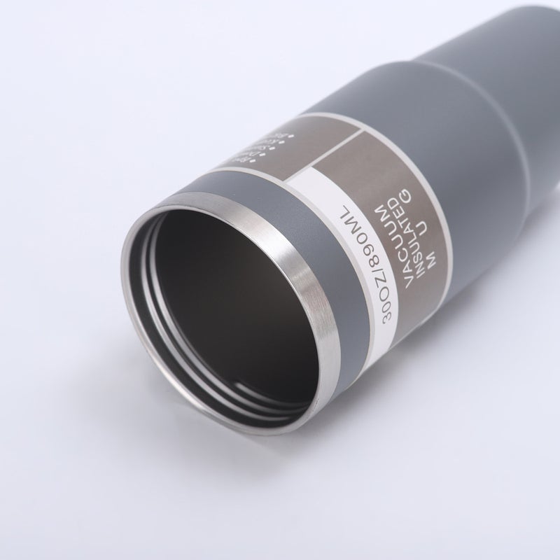 30Oz Stainless Steel Portable Car Cup Large Capacity 304 Stainless Steel Thermos Cup Outdoor Straw Ice Bully Cup - Image 4
