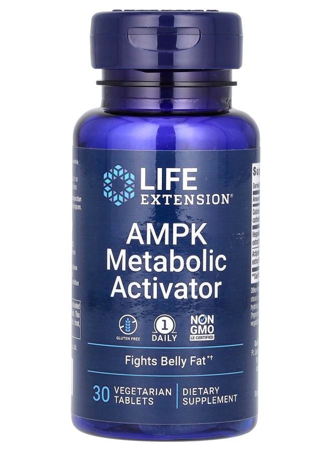 AMPK Metabolic Activator 30 Vegetarian Tablets
