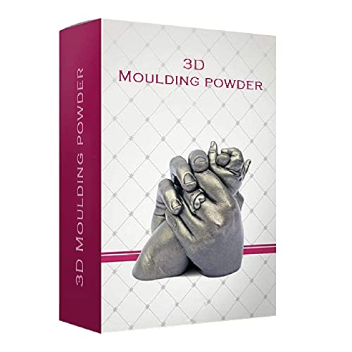 Ditya Crafts 3D Moulding and Casting Powder Kit (1 Packet Casting Powder & 1 Packet Molding Powder) Moulding Clay - Image 1