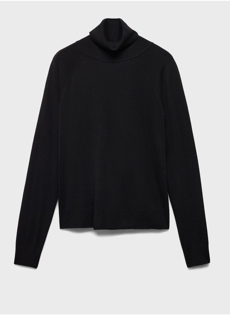 MANGO - Knitted Sweater - Image 1