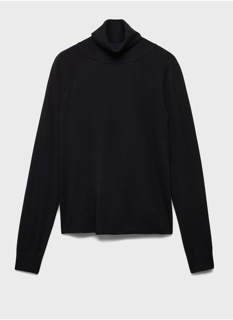 MANGO - Knitted Sweater - Image 1