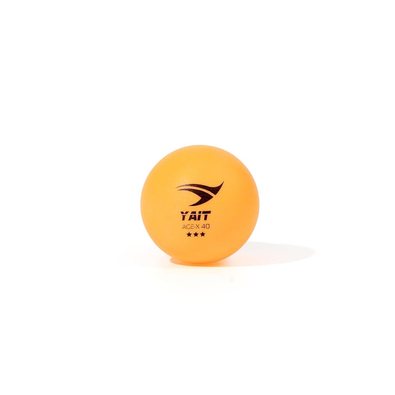 YAIT Sports Ace-X 40 (Pack of 12) | 3-Star Table Tennis Balls | ITTF Standard ABS Plastic TT Balls | Seamless & Durable | High Performance Spin & Bounce | Tournament-Quality - Image 2