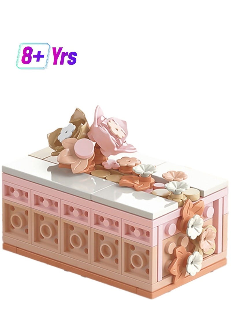 Mini Decorated Cakes, Dessert Cakes, Food Building Blocks, Toys, Children'S Educational Assembly Model Gifts - Image 1