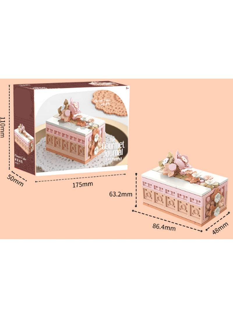 Mini Decorated Cakes, Dessert Cakes, Food Building Blocks, Toys, Children'S Educational Assembly Model Gifts - Image 2