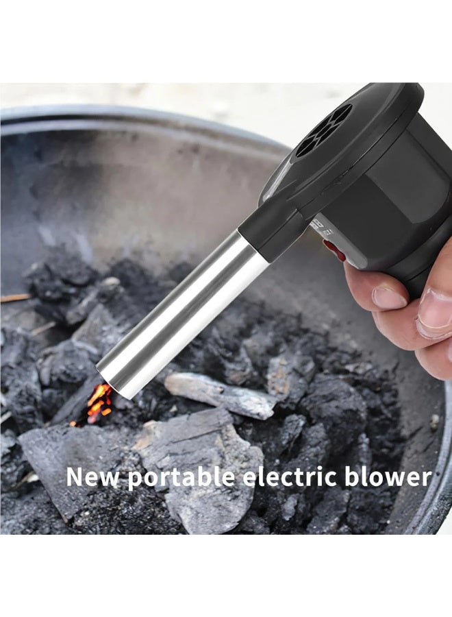 صونري مروحة شواء، مروحة هواء محمولة خفيفة الوزن قابلة لإعادة الشحن بقوة 5 فولت للطهي في الهواء الطلق - Image 3