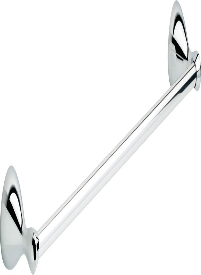 Delta Foundations (1-Pack) 24'' Towel Rack for Bathroom Polished Chrome Bar Holder Wall Mounted Rod, Hardware | Accessories FNDS24-PC - Image 1