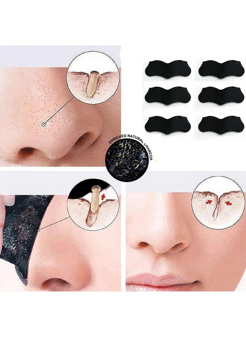 svk dream SVK Dream 10 PCS Nose Strips Blackhead Remove Purifying Pore Strips Nose Strips Charcoal Nose Pore Strips Cleansing Remove Blackheads Cleaning Pores and Unclogs Pores  - Image 5