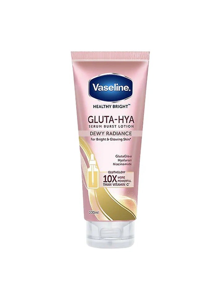 Vaseline Vaseline Gluta-Hya Radiance Body Lotion - 330ml | Hydrating Formula with Hyaluronic Acid | 24hr Moisture for Glowing Skin  - Image 3