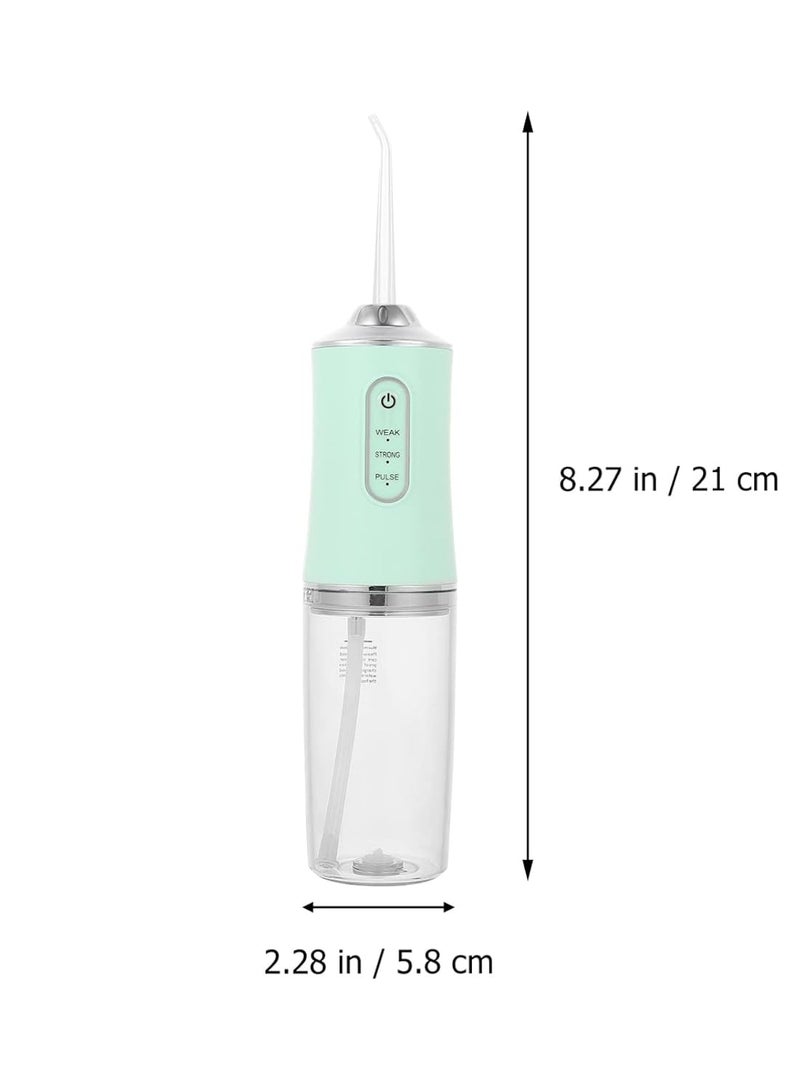 Generic Electric Set USB Teeth Flusher Waterproof Teeth Cleaner Portable Toothpicks with 3 Modes for Tooth Cleaning  - Image 2