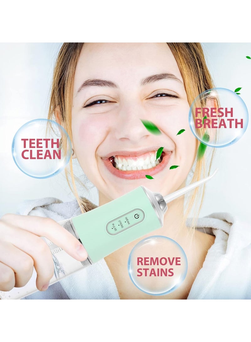 Generic Electric Set USB Teeth Flusher Waterproof Teeth Cleaner Portable Toothpicks with 3 Modes for Tooth Cleaning  - Image 4