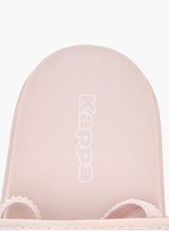 Kappa Girls Textured Slides With Elastic Strap  - Image 5