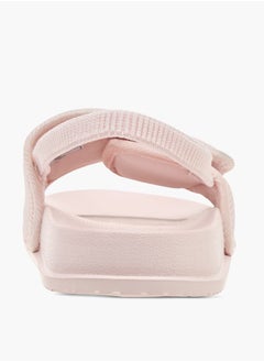 Kappa Girls Textured Slides With Elastic Strap  - Image 4