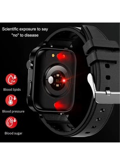 Generic F100 Smart Watch, ECG Monitor, 1.7-inch HD Touch Screen, Fitness Tracker with Heart Rate/Sleep Monitor/Message Reminder, 24 Sports Modes  - Image 2