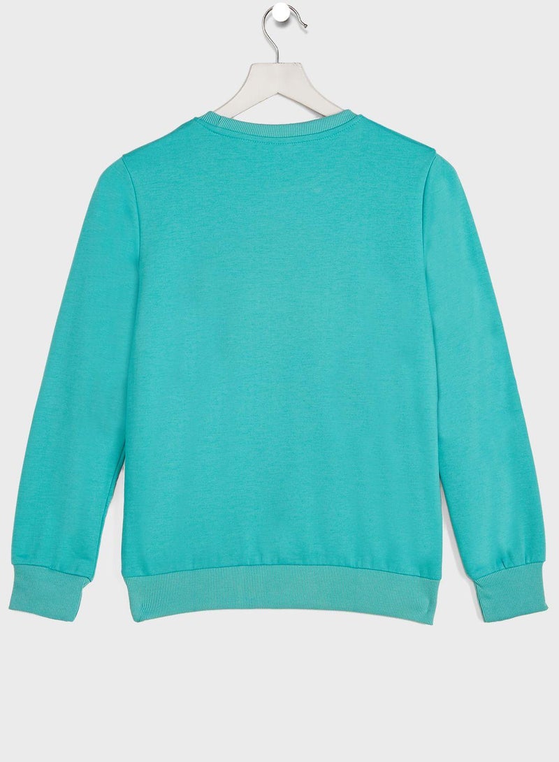 Warner Bros Youth Superman Sweatshirt  - Image 2