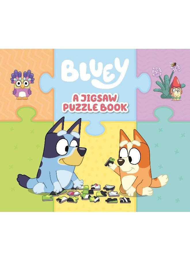 Bluey: A Jigsaw Puzzle Book  - Image 1