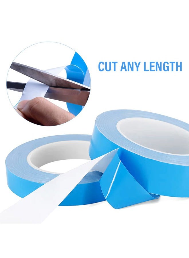 HOAOH Thermal Adhesive Tape, 25m x 10mm x 0.20mm Double Side Thermal Tapes Cooling Heatsink Pad Apply to LED, IGBT IC Chip Computer CPU GPU Modules MOS Tube SSD Drives - Image 3