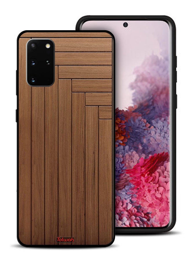 Tolwak غطاء واقي لهاتف سامسونج جالكسي S20 بلس 5G بنقشة باب - Image 1