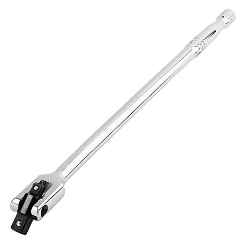 MAXPOWER 1/2-Inch and 3/8-Inch Drive Dual-drive 18-Inch Breaker Bar Flex Handle Phosphated drive - Image 1