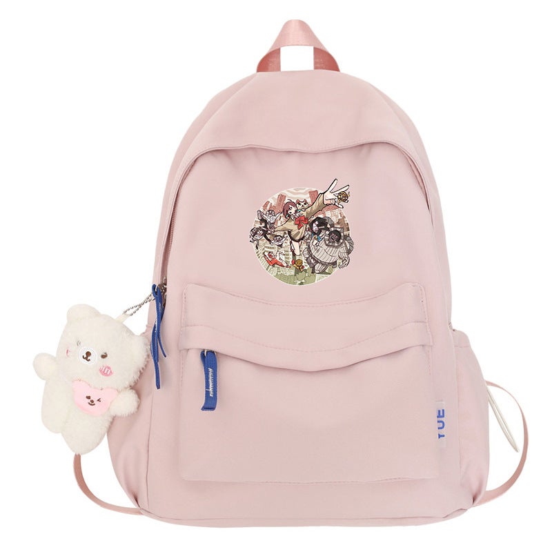 Dang Da Dang Bag Supernatural Ayase Peach Dan Da Dan Peripheral Animation Backpack Bold Party Backpack Tide - Image 1