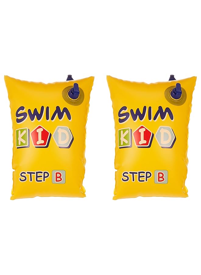 جيلونج أساور ذراع مع حجرتين هوائيتين باللون الأصفر - Image 1