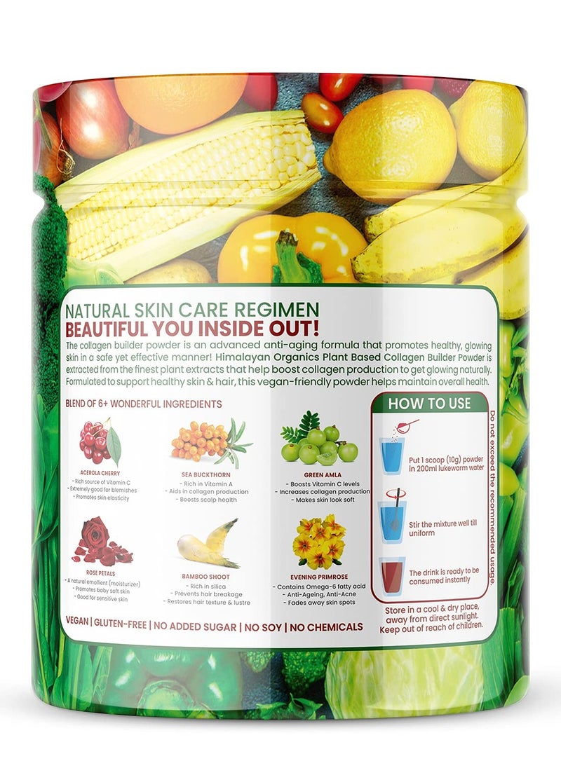 Himalayan organics - Himalayan Organics Plant Based Collagen Builder Powder 250g - Image 1