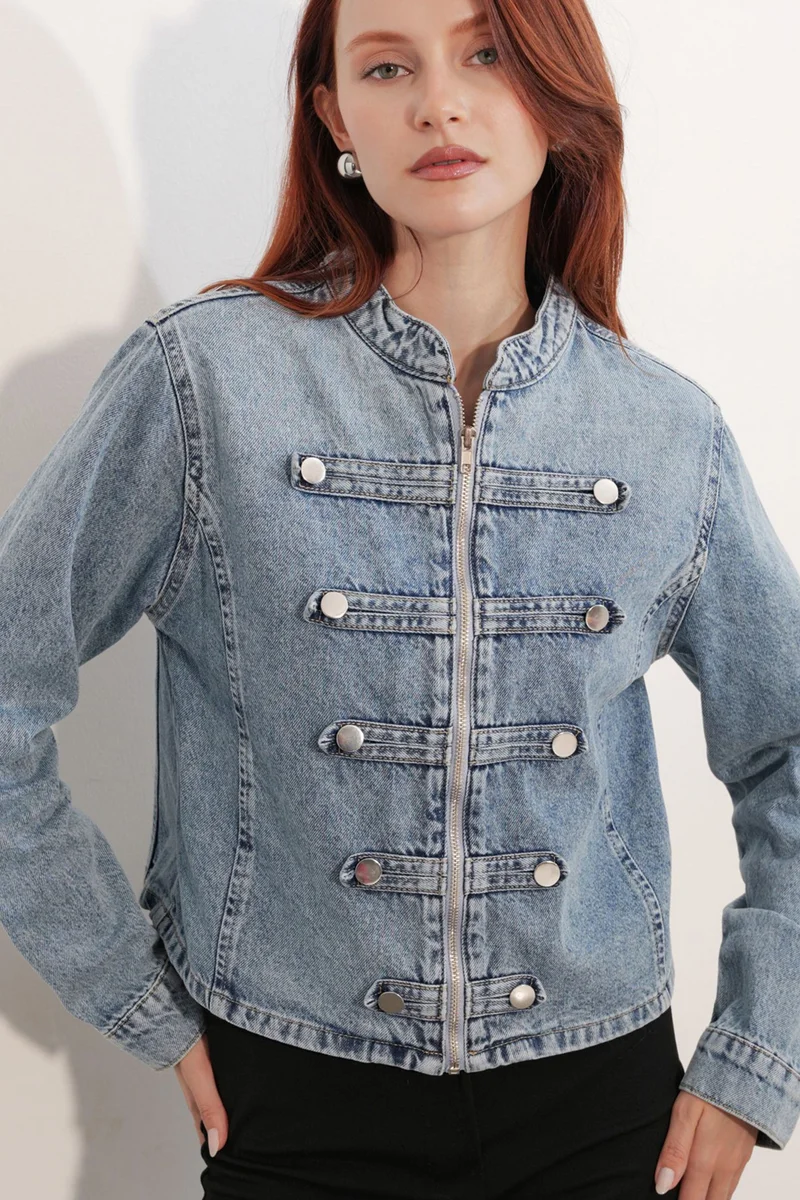 بيغ دارت BDART Women's Denim Jacket Coat