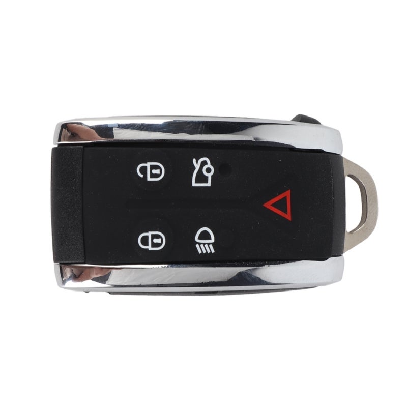 Car Remote Key Fob Shell 5-Button ABS Plastic - Durable Abrasion-Resistant Replacement Key Case for XF XK XKR 2009-2012 Smart Key Repair & Protection - Image 3