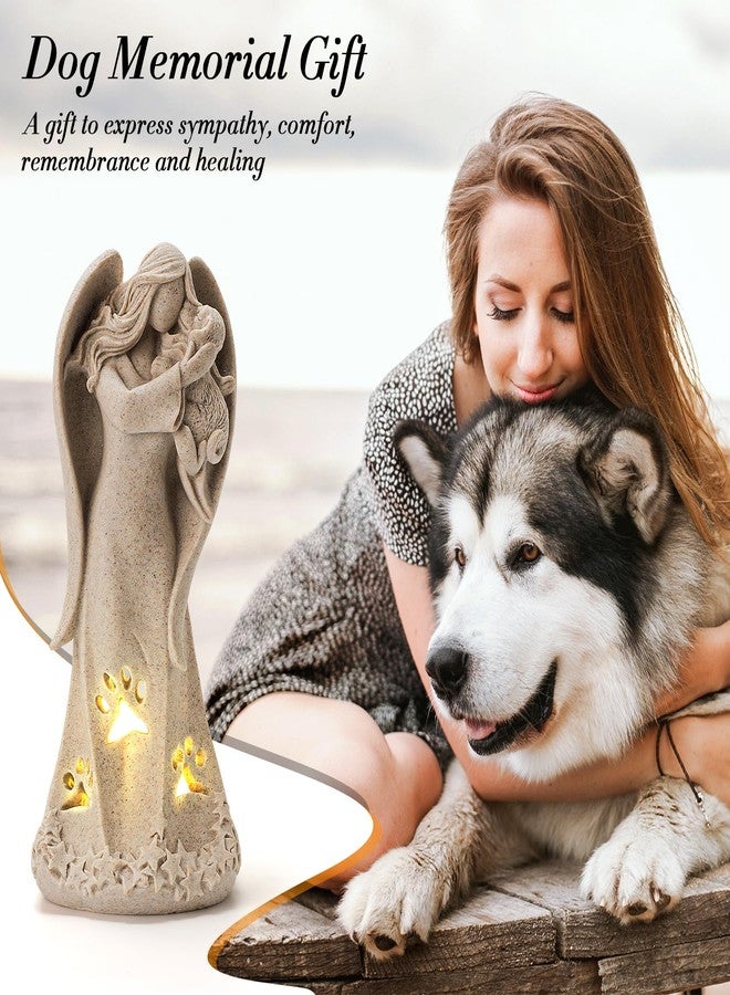 INLOMEM Memorial Gifts for Pet Loss; Hand-Sculpted Dog Sympathy Gifts (Granite) - Image 2