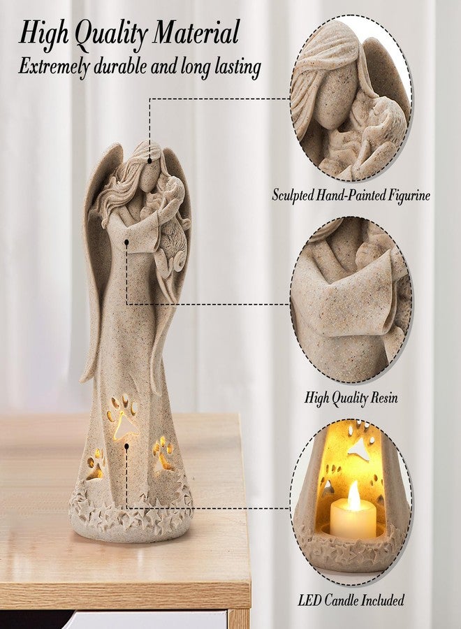 INLOMEM Memorial Gifts for Pet Loss; Hand-Sculpted Dog Sympathy Gifts (Granite) - Image 3