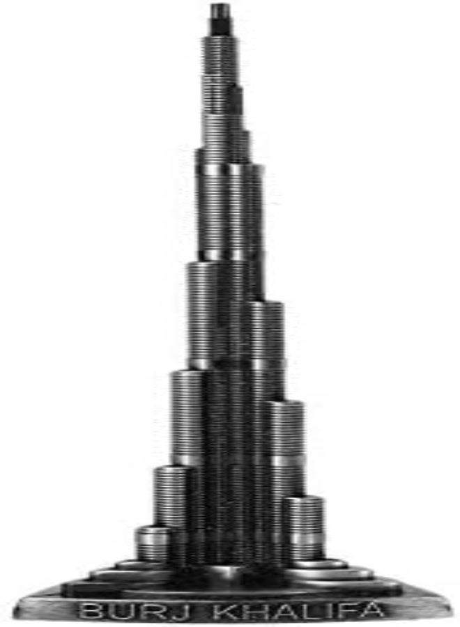 AKDC Banbu-Nh Alloy Miniature Dubai Tower Model - Image 2