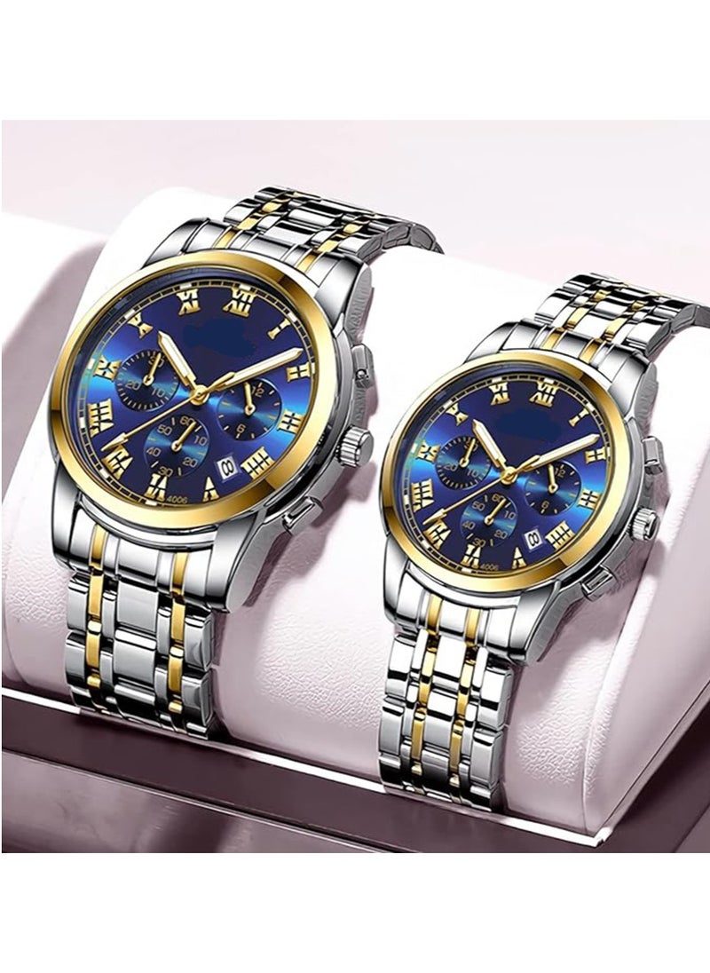Beauenty - Men's Wrist Watch, Waterproof LuxuryWatches, Business Tourbillon Automatic Mechanical Watch Stainless Steel Calendar Luminous Pointer Waterproof Multifunction Wrist Watch. - Image 1