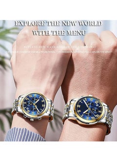 Beauenty Men's Wrist Watch, Waterproof LuxuryWatches, Business Tourbillon Automatic Mechanical Watch Stainless Steel Calendar Luminous Pointer Waterproof Multifunction Wrist Watch.  - Image 4