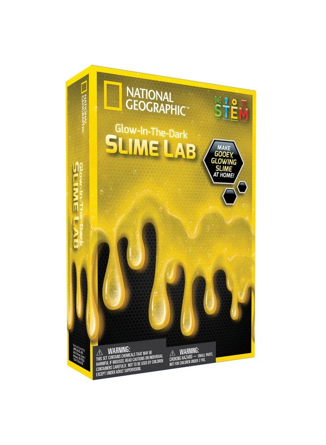 ناشيونال چيوغرافيك مختبر العلوم "اصنع سلايمًا لزجًا ومتوهجًا" من ناشيونال جيوغرافيك (أصفر) - Image 1