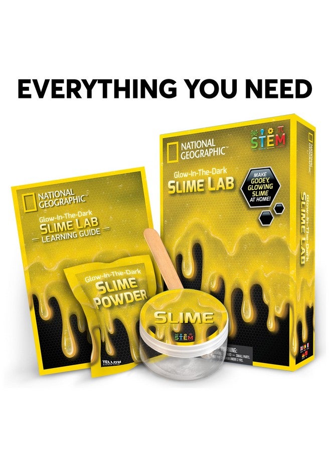 ناشيونال چيوغرافيك مختبر العلوم "اصنع سلايمًا لزجًا ومتوهجًا" من ناشيونال جيوغرافيك (أصفر) - Image 4