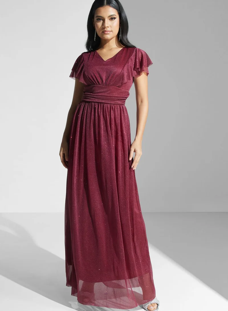 Khizana Shimmer A-Line Dress