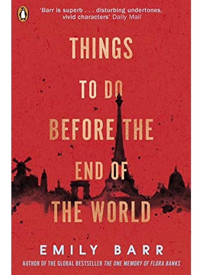 Things To Do Before The End Of The World By Barr, Emily Paperback 