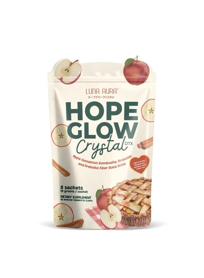 لونا أورا تفاحة كريستالية متوهجة من هوب، 10 أكياس