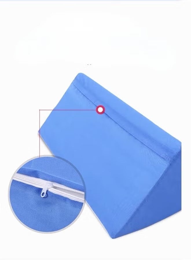 XiuWoo Wedge Pillow, Body Position Wedges Back Positioning Elevation Pillow, Case Pregnancy Bedroom Eevated Body Alignment Ankle Support Pillow Leg Bolster  - Image 5
