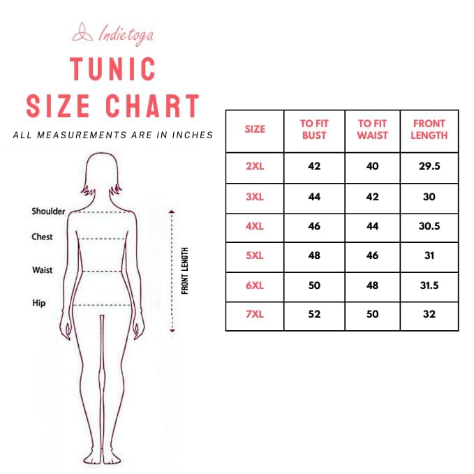 Indietoga Women's Plus Size Tiered Longline Tunic Top with Pockets (P10001582_Blue Solid_5XL) - Image 2