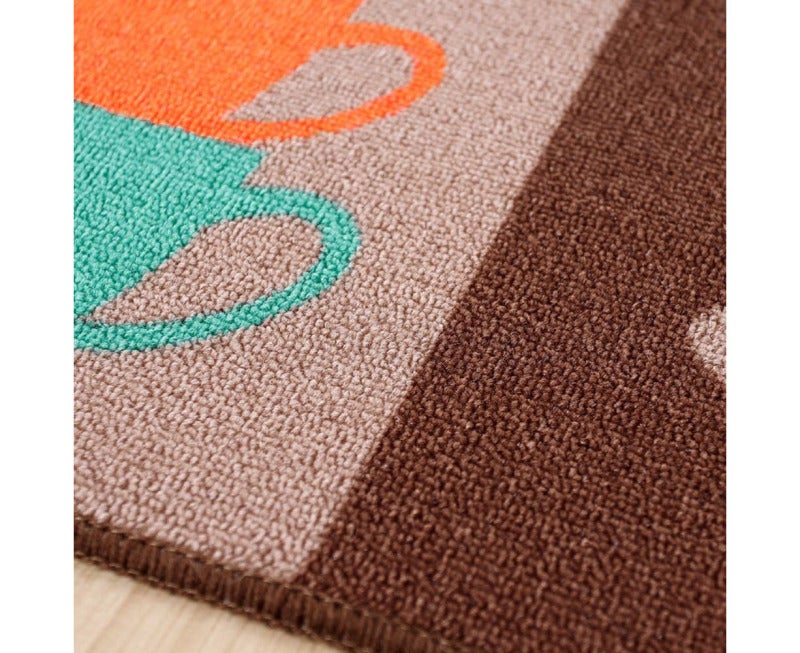 Non-Slip Rug: 1.2cm Low Pile Microfiber Mat - Quick Dry Water Absorbent Under Door Mat for Kitchen Bathroom Hallway Home Use - Image 5