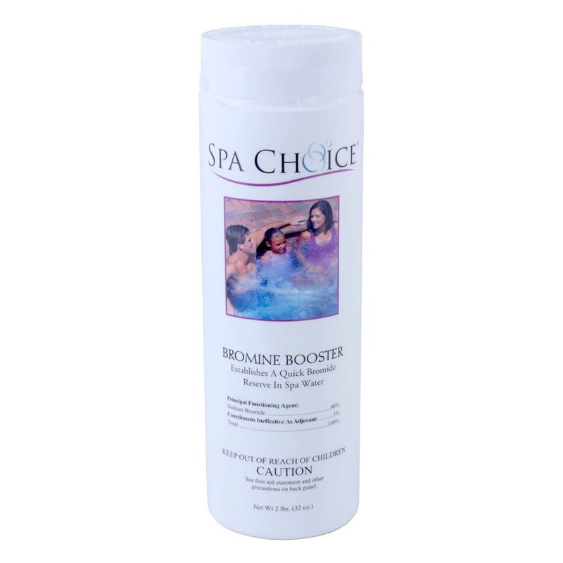 SpaChoice 2-Pounds 4-Pack Premium Bromine Booster, Sodium Bromide for Hot Tub, Made in USA - Image 2