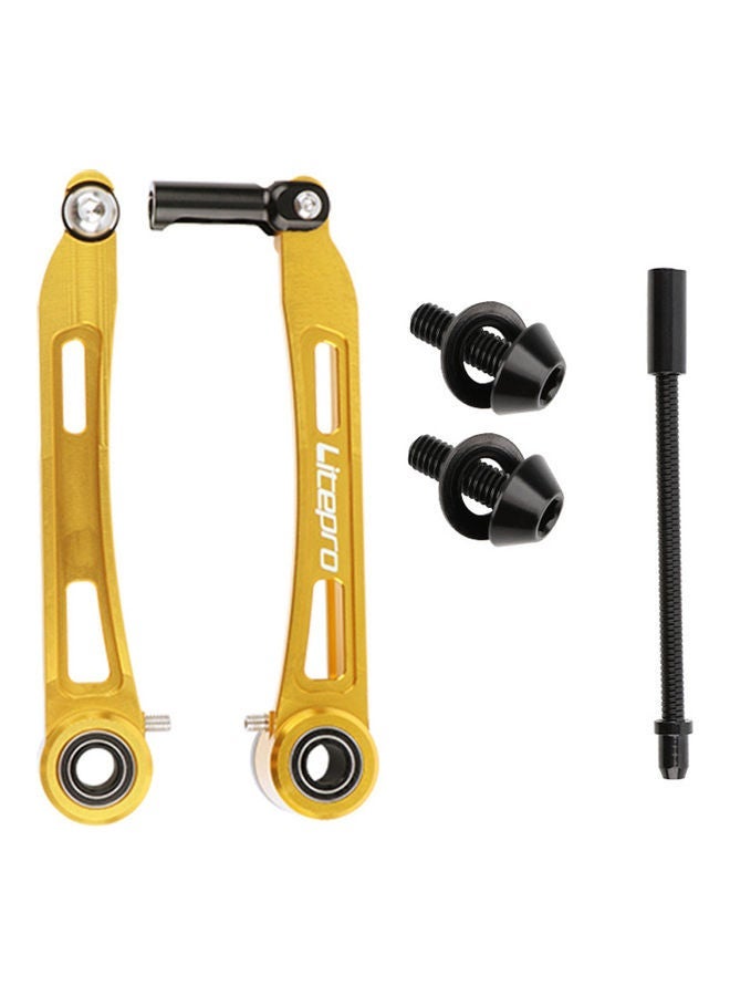 NIBEMINENT Lightweight Long Arm V Brake Folding Bike Refitting Accessories 20x5x10cm - Image 1