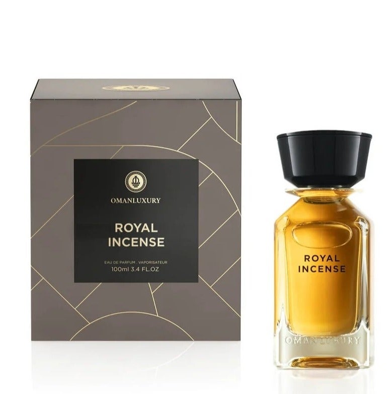 عمان الفاخرة عطر رويال إنسنس ١٠٠ مل، ماء عطر للجنسين - Image 1